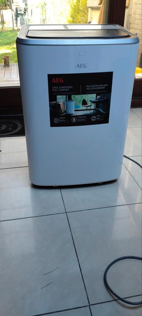 AEG AXP34U338CWAdded, Elektronische apparatuur, Airco's, Zo goed als nieuw, Mobiele airco, Ophalen