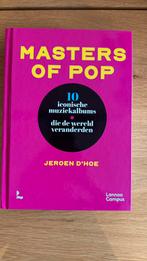Jeroen D'hoe - Masters of pop, Ophalen of Verzenden, Jeroen D'hoe