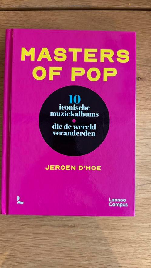 Jeroen D'hoe - Masters of pop, Boeken, Muziek, Ophalen of Verzenden