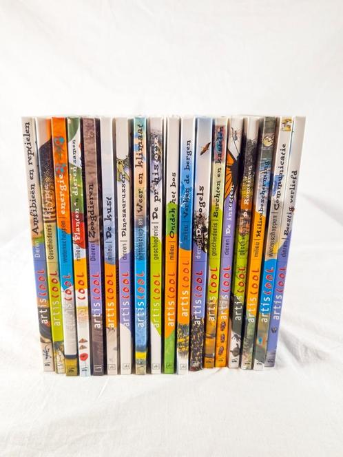 18 educatieve ArtisCool-boekjes, Boeken, Kinderboeken | Jeugd | onder 10 jaar, Zo goed als nieuw, Non-fictie, Ophalen