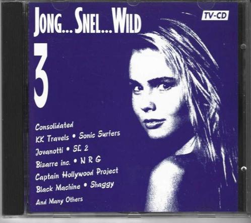 CD Jong... Snel ...Wild... vol 3, Cd's en Dvd's, Cd's | Dance en House, Zo goed als nieuw, Techno of Trance, Ophalen of Verzenden