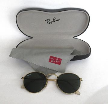 Ray-Ban zonnebril metal RB3447V, 47/21, met brilkoker, Italy beschikbaar voor biedingen