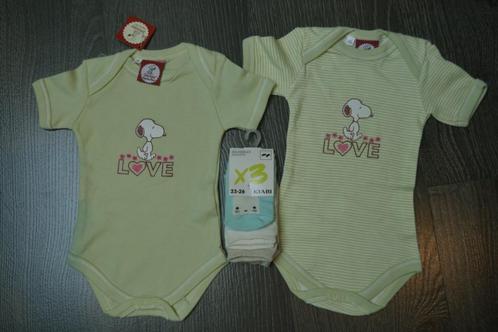 Bodys été (Snoopy) + autres (NEUFS), Kinderen en Baby's, Babykleding | Overige, Nieuw, Jongetje of Meisje, Ophalen of Verzenden