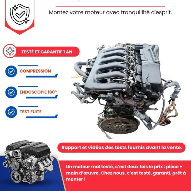 BMW 530d e60 e61 lci 3.0d 4x4 xdrive 235cv complete motor, Auto-onderdelen, Motor en Toebehoren, BMW, Nieuw, Ophalen of Verzenden