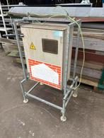 Nette werfkast werfkasten 230/400V in verzinkt stalen frame, Ophalen