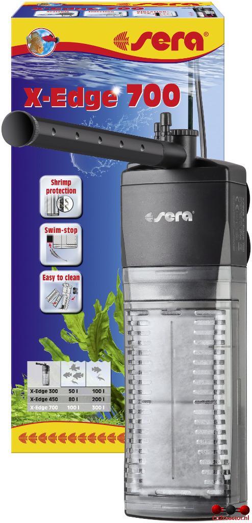 sera X-Edge 700 aquarium intern hoekfilter, Dieren en Toebehoren, Vissen | Aquaria en Toebehoren, Nieuw, Filter of Co2, Verzenden