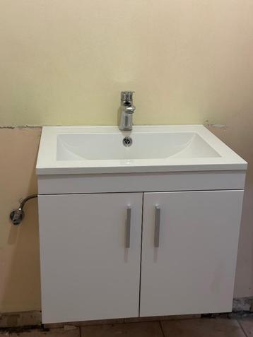 Meuble salle de bain blanc | BLAREGNIES beschikbaar voor biedingen