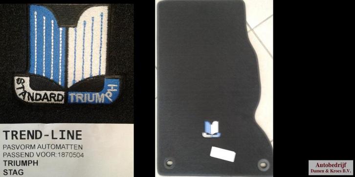 Automatten Triumph Stag VC1870504, Auto-onderdelen, Interieur en Bekleding, Overige automerken, Nieuw, Ophalen of Verzenden