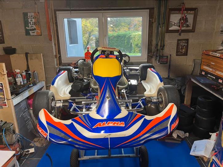 Karting alpha moteur boxer, Sport en Fitness, Karting, Gebruikt, Ophalen