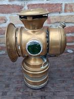 ik bied aan = heel oud koperen carbeur fietslicht., Antiek en Kunst, Ophalen of Verzenden