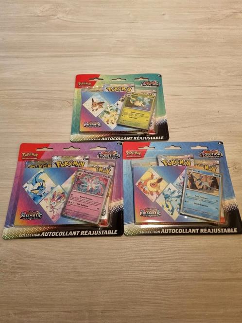 Pokemon Prismatic Evolution met 3 stuks, Hobby en Vrije tijd, Verzamelkaartspellen | Pokémon, Zo goed als nieuw, Ophalen of Verzenden
