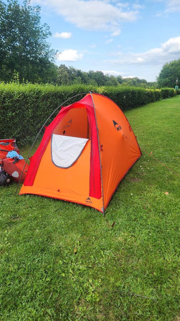 MSR Advance Pro 2 Tent, Caravans en Kamperen, Tenten, tot en met 2, Zo goed als nieuw, Ophalen of Verzenden