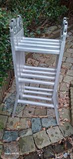 Echelle pliable multifonctions Altrex 4 x 3 impeccable, Bricolage & Construction, Échelles & Escaliers, Enlèvement, Pliable ou rétractable/escamotable