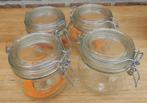 Inmaakpot weckpot Le Parfait 4 x 580ml, Ophalen, Gebruikt, Glas, Overige typen