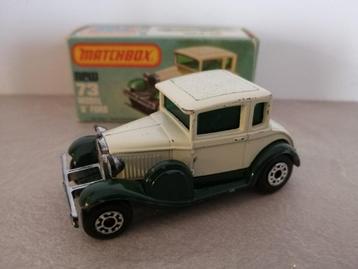Lesney Matchbox Superfast #73 Model A Ford dans une boîte, Enlèvement ou Envoi, Comme neuf