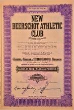 aandeel Beerschot, Verzenden, 1920 tot 1950, Aandeel