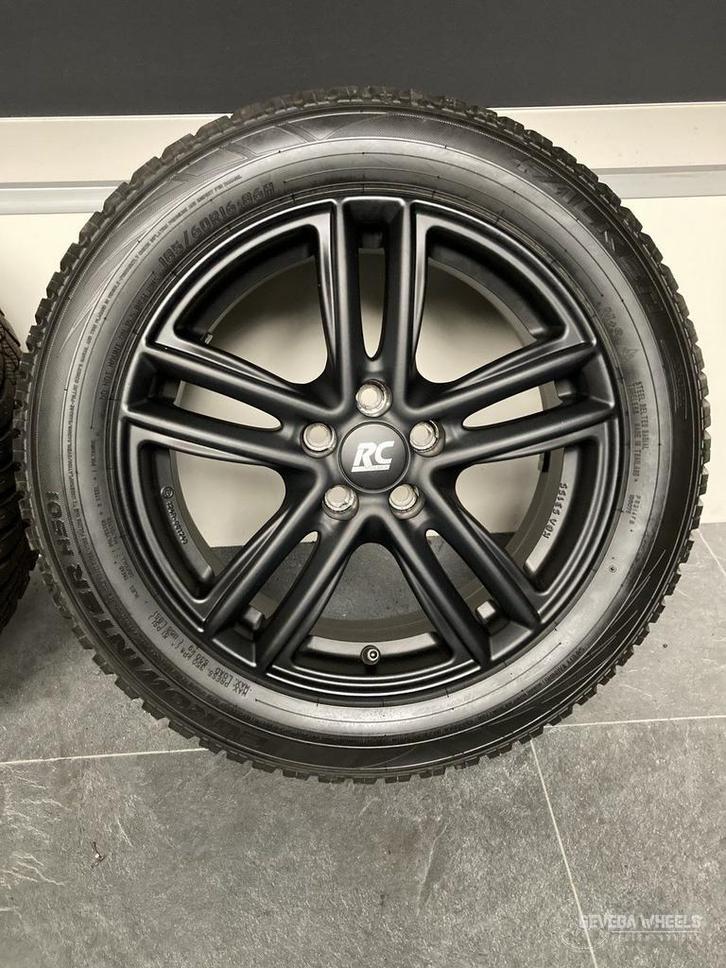 16” VW Polo 2G0 / Audi a1 GB velgen + winterbanden 5x100, Auto-onderdelen, Banden en Velgen, Banden en Velgen, Winterbanden, 16 inch