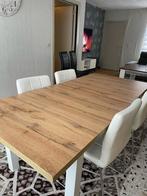 Eettafel met 4 stoelen, Huis en Inrichting, Ophalen of Verzenden, Gebruikt