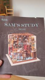Rolife Sam's Study Miniature Library Tiny House, Hobby & Loisirs créatifs, Comme neuf, Enlèvement