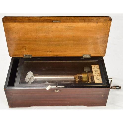 Mermod Freres Coin-Op Cylinder Music Box, Verzamelen, Overige Verzamelen, Gebruikt, Ophalen of Verzenden