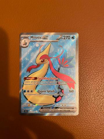 Milotic EX Full Art 217/191 - Carte Pokémon disponible aux enchères