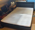 corium bed met led verlichting, Huis en Inrichting, Slaapkamer | Bedden, Ophalen, Gebruikt, 140 cm, Twijfelaar