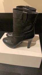 Bottines à talons en cuir, Kleding | Dames, Zwart, Lage of Enkellaarzen, Ophalen of Verzenden, Y-ENZO