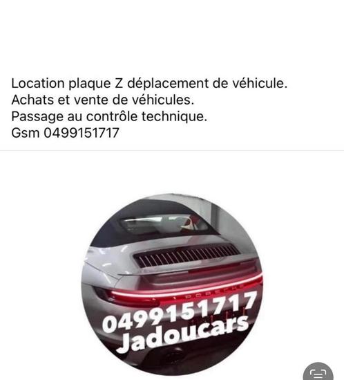 Location plaque Z, Autos : Divers, Tuning & Styling