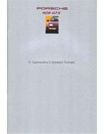 Porsche 928 GTS brochure 1993 duits, Boeken, Auto's | Folders en Tijdschriften, Ophalen of Verzenden, Zo goed als nieuw, Porsche