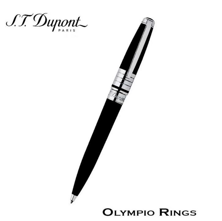 S.T. Dupont Olympio Rings balpen, Verzamelen, Pennenverzamelingen, Zo goed als nieuw, Vulpen, Met doosje, Ophalen of Verzenden