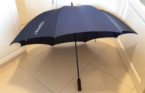 Te koop: Handige grote blauwe paraplu van "Esprit", Handtassen en Accessoires, Paraplu's, Gebruikt, Blauw, Ophalen