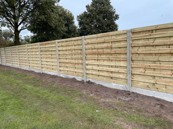 Houten Tuinschermafsluiting, Tuin en Terras, Tuinschermen, Ophalen