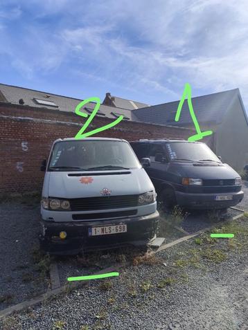 2 Volgwagen T4 2.5, Autos, Achat, 3 places, Boîte manuelle, 5 portes