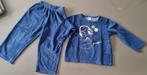 Pyjamas en velours bleu - Taille 36 mois, Comme neuf, Vêtements de nuit ou Sous-vêtements, Enlèvement, Garçon