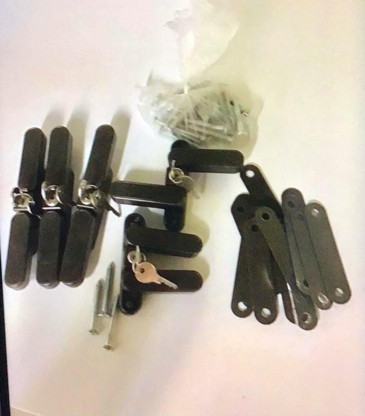 Raamsloten burgwachter winsafe WD3, Doe-het-zelf en Bouw, Hang- en Sluitwerk, Gebruikt, Slot, Ophalen of Verzenden