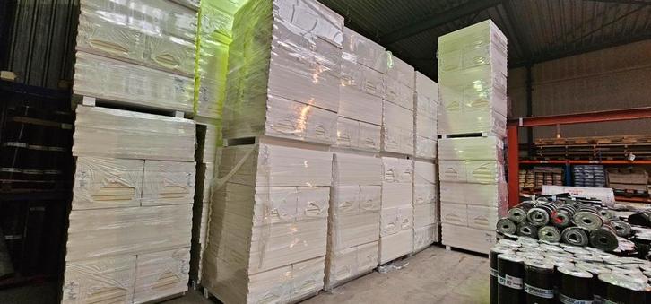 PIR ISOLATIE VAN MERK IDELCO. AAN SCHERPE PRIJZEN., Doe-het-zelf en Bouw, Isolatie en Afdichting, Zo goed als nieuw, Ophalen of Verzenden