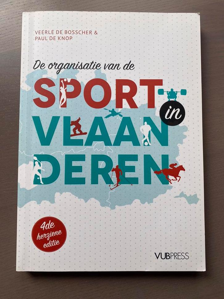 De organisatie van de Sport in Vlaanderen, Boeken, Studieboeken en Cursussen, Zo goed als nieuw, Ophalen of Verzenden