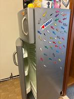 Amerikaanse koelkast Zanussi grijs, Elektronische apparatuur, Ophalen, Gebruikt, 200 liter of meer, 60 cm of meer