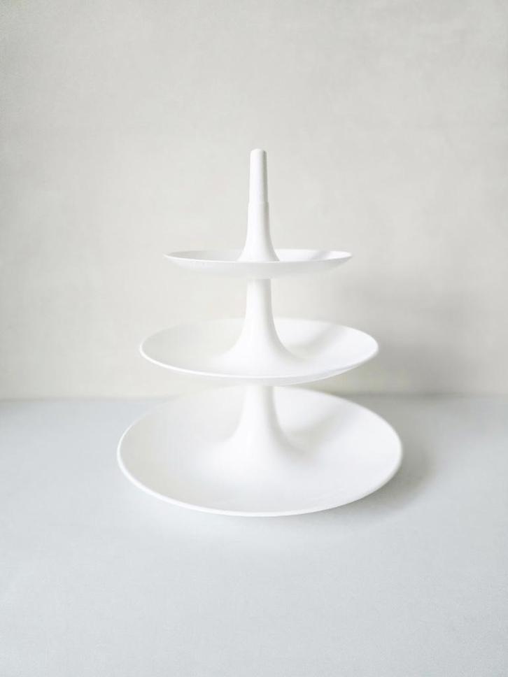 'BABELL'  - Design aperitief schaal - KOZIOL 1997 - Wit, Huis en Inrichting, Keuken | Keukenbenodigdheden, Zo goed als nieuw, Ophalen of Verzenden