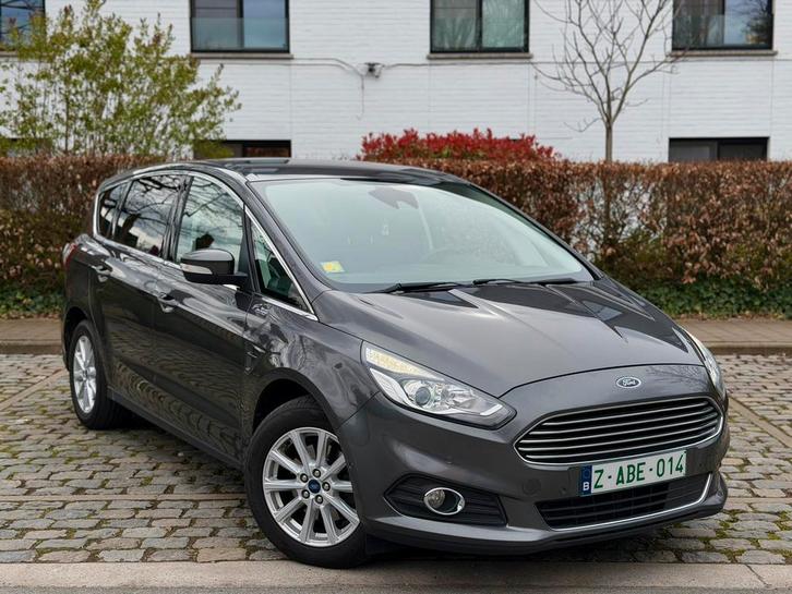 Ford S-Max 2.0TDCI Titanium Automaat - Euro 6B!, Auto's, Ford, Particulier, S-Max, ABS, Adaptieve lichten, Airbags, Airconditioning
