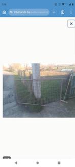 Sterk oud ijzeren hek / 1,82 m x 1,05 m, Tuin en Terras, Ophalen