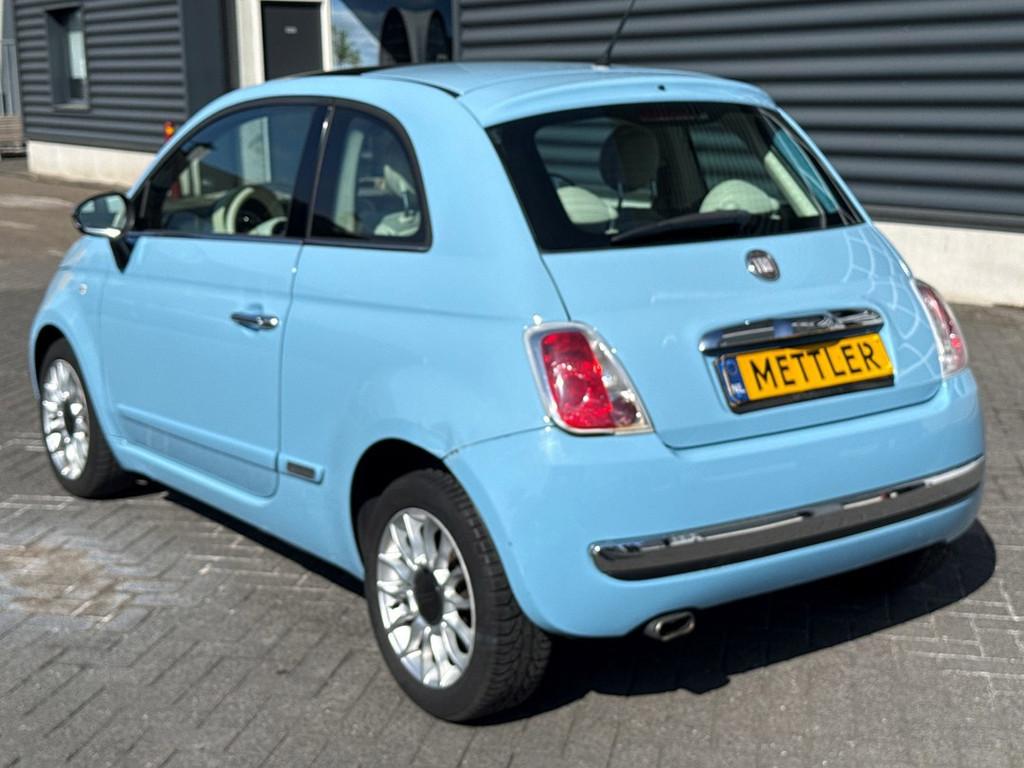 Fiat 500 0.9 TwinAir Lounge, airco, zonnedak, nieuwe APK, Euro 5, Entreprise, 905 kg, 95 g/km