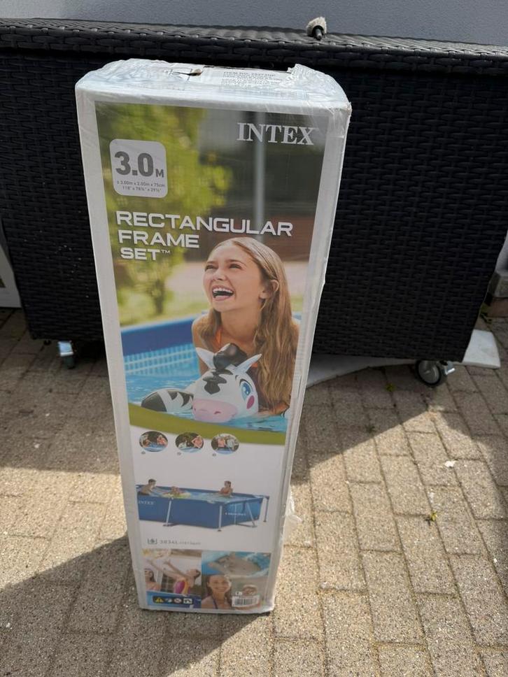 Intex Zwembad 300 x 200 cm - Compleet met Filter/Pomp, Tuin en Terras, Zwembaden, Nieuw, Ophalen