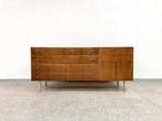 Vintage design dressoir/sideboard  Pieter de Bruyne/V-form, Gebruikt, 150 tot 200 cm, Mid-century, 25 tot 50 cm