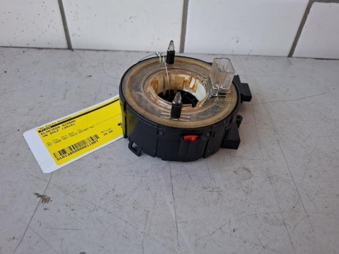 Klokveer Airbag van een Volkswagen Golf, Auto-onderdelen, Elektronica en Kabels, Volkswagen, Gebruikt, 3 maanden garantie, Ophalen of Verzenden