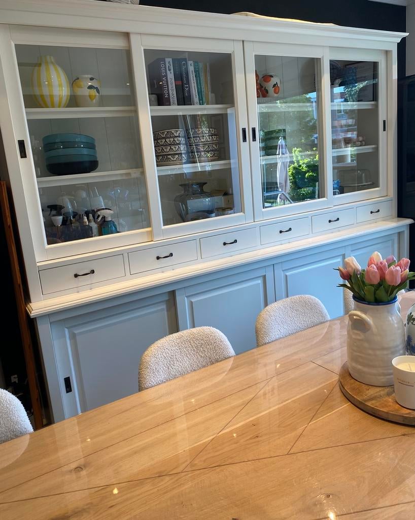 Vitrinekast, Ophalen, Gebruikt, Landelijk, Met lade(s)