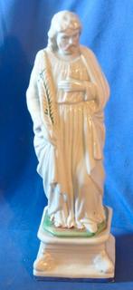 saint joseph en porcelaine épaisse, Antiquités & Art, Antiquités | Objets religieux, Enlèvement ou Envoi