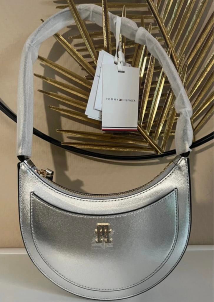 Tommy hylfiger handtas, Handtassen en Accessoires, Tassen | Damestassen, Verzenden, Nieuw, Grijs, Handtas