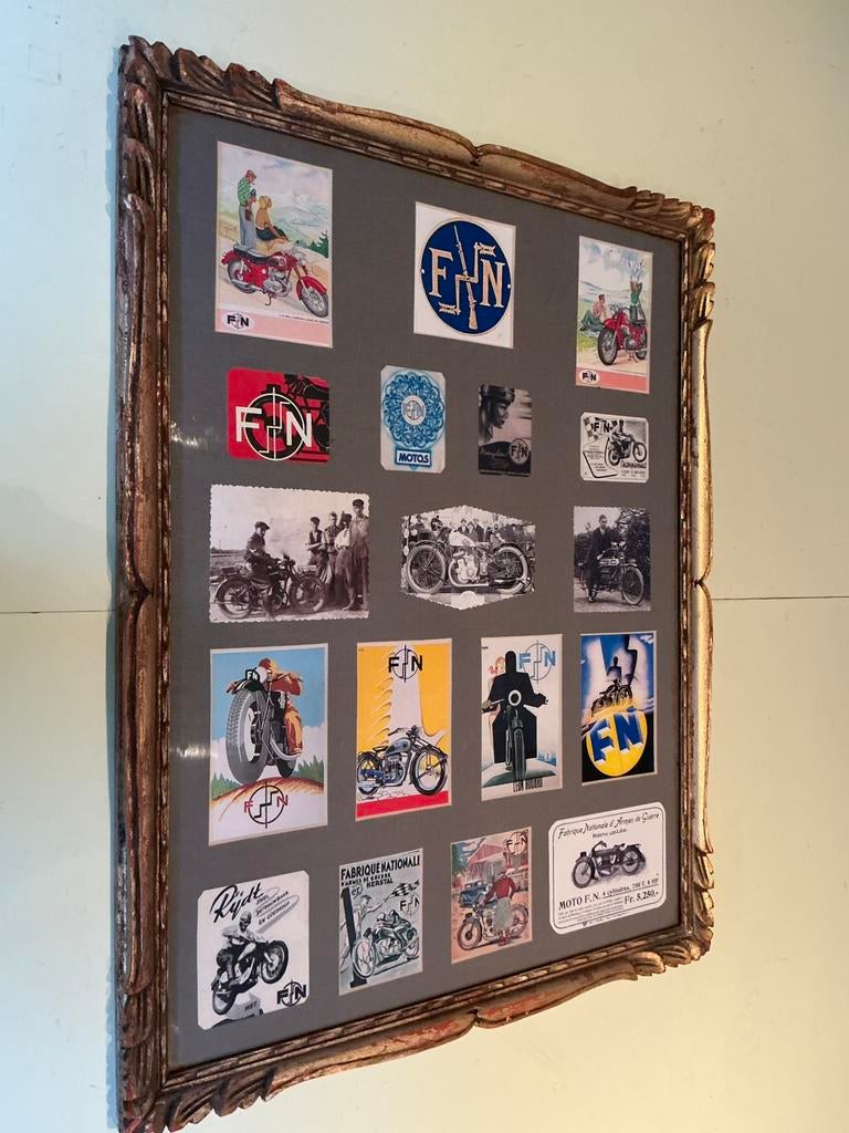 Cadre déco pour moto FN, Enlèvement ou Envoi, Comme neuf
