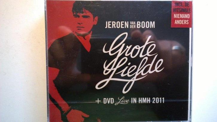 Jeroen van der Boom - Grote Liefde (CD + DVD), Cd's en Dvd's, Cd's | Nederlandstalig, Nieuw in verpakking, Pop, Ophalen of Verzenden